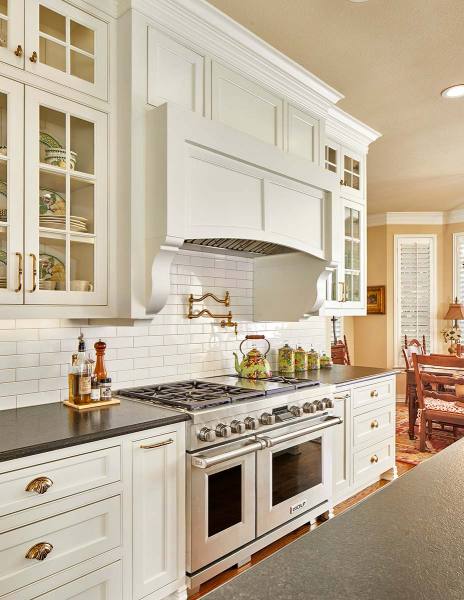 Flower Mound Kitchen Renovation - White Cabinetry