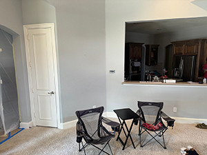 kitchen wall to knock down during renovation