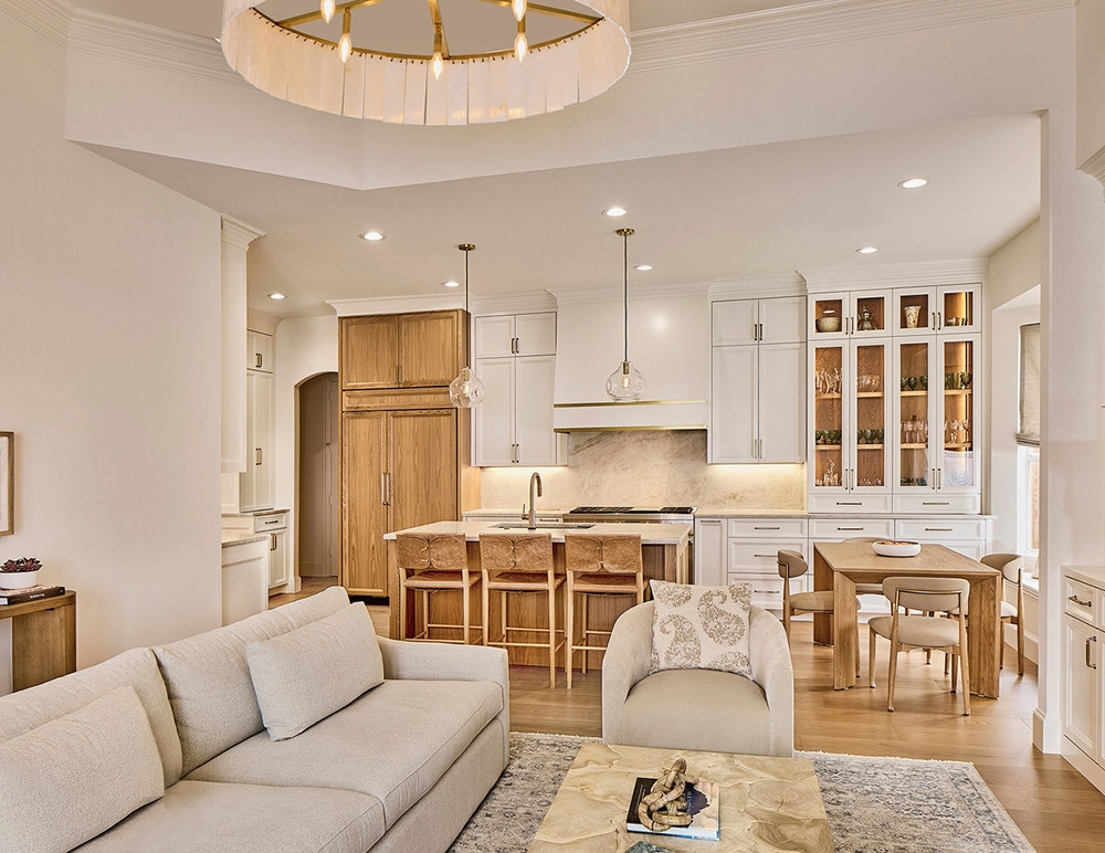 Reorganized kitchen renovation